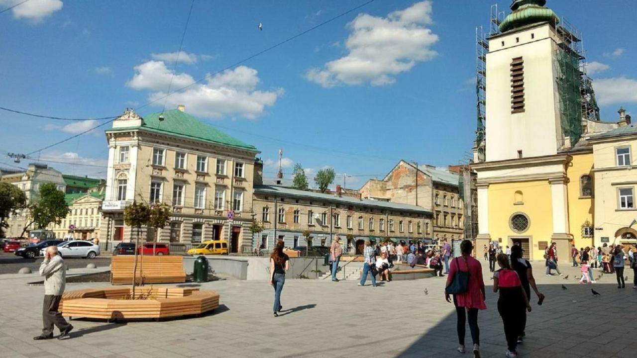Smart Apartment On Filatova Lviv Eksteriør billede